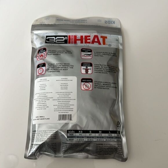 32º Degrees Kids Apparel Long Sleeve Crew Neck + Legging Set Gray - Picture 3 of 3